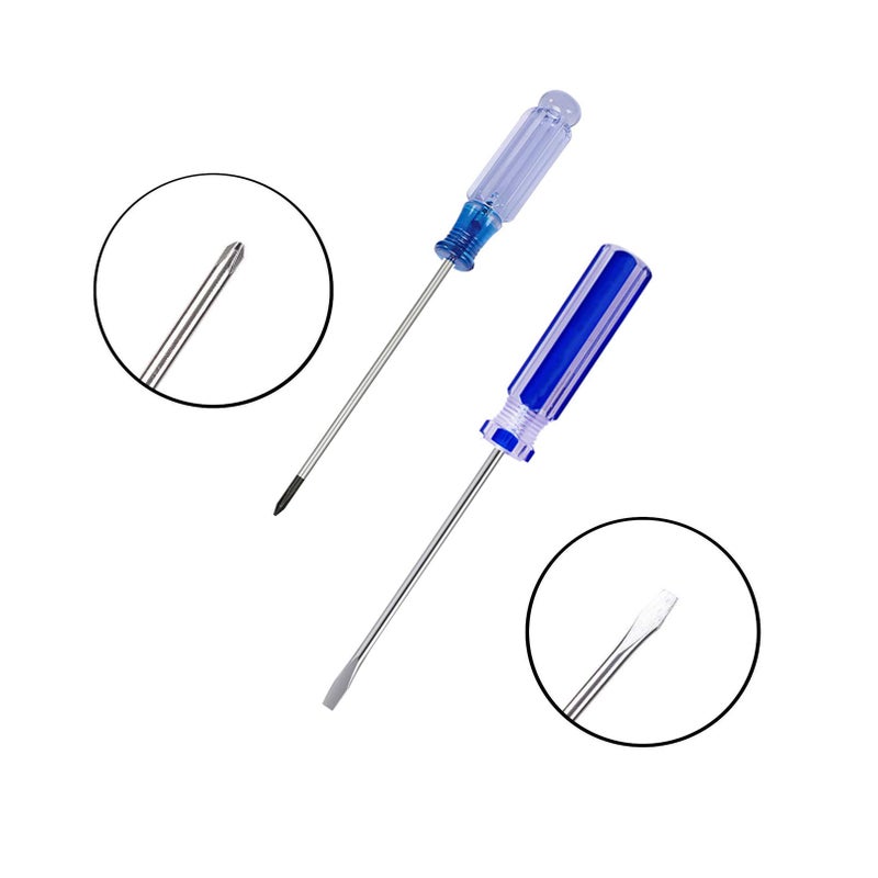 Buspoll small screwdriver tool flat head and Phillips ((PH0/PH00) used to repair toys, musical instruments, microphones loose screws - Image 5